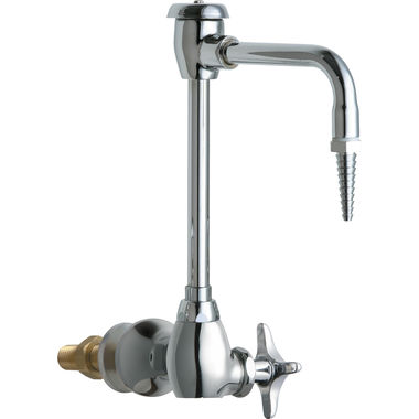 Click here to see Chicago Faucet 934-WSCP Chicago Faucets 934-WSCP Single Inlet Cold Water Faucet with Vacuum Breaker