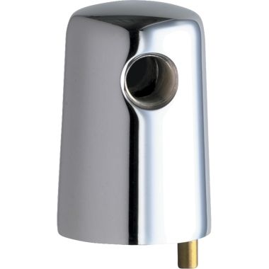 Click here to see Chicago Faucet 980-VPCP Chicago Faucets 980-VPCP Vandal-Proof Turret with One Side Outlet and Vandal-Resistant Pin