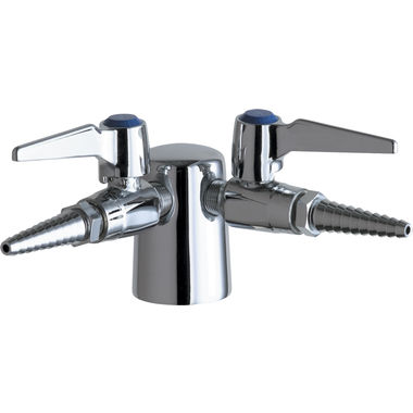 Click here to see Chicago Faucet 982-909CAGCP Chicago Faucets 982-909CAGCP Turret with Two Ball Valves (90-degree)