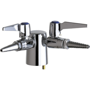 Click here to see Chicago Faucet 982-VP909CAGCP Chicago Faucets 982-VP909CAGCP Turret with Two Ball Valves (90-degree)