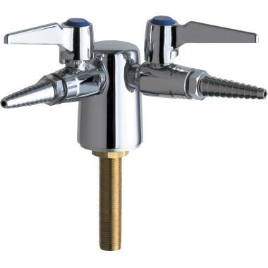 Click here to see Chicago Faucet 982-WS909CAGCP Chicago Faucets 982-WS909CAGCP Turret with Two Ball Valves (90-degree)