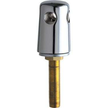 Click here to see Chicago Faucet 984-WSCP Chicago Faucets 984-WSCP Turret with Four Side Outlets and Inlet Supply Shank (90-degree)