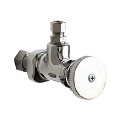 Click here to see Chicago Faucet 1024-ABCP Chicago Faucets 1024-ABCP Angle Stop Fitting