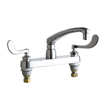 Click here to see Chicago Faucet 1100-317XKABCP Chicago Faucets 1100-317XKABCP Hot and Cold Sink Faucet