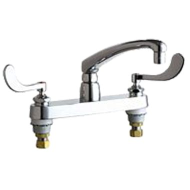 Click here to see Chicago Faucet 1100-319ABCP Chicago Faucets 1100-319ABCP Hot and Cold Sink Faucet