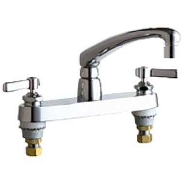 Click here to see Chicago Faucet 1100-E2805-5-369AB Chicago Faucets 1100-E2805-5-369AB Hot and Cold Sink Faucet