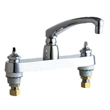 Click here to see Chicago Faucet 1100-E35LEHAB Chicago Faucets 1100-E35LEHAB Hot and Cold Sink Faucet