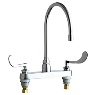 Click here to see Chicago Faucet 1100-GN8AE35-317AB Chicago Faucets 1100-GN8AE35-317AB Hot and Cold Sink Faucet