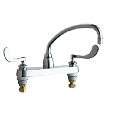 Click here to see Chicago Faucet 1100-L9-317ABCP Chicago Faucets 1100-L9-317ABCP Hot and Cold Sink Faucet