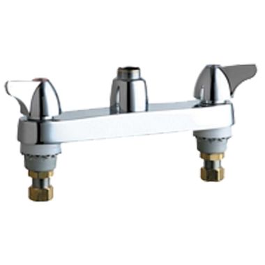 Click here to see Chicago Faucet 1100-LESAB Chicago Faucets 1100-LESAB Hot and Cold Sink Faucet