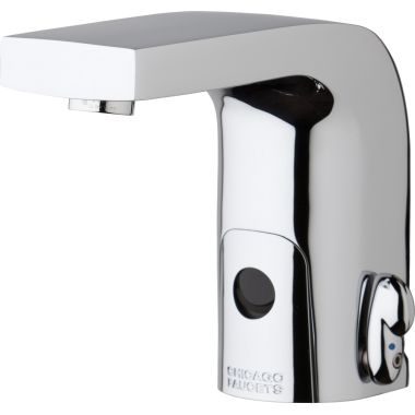 Click here to see Chicago Faucet 116.770.AB.1 Chicago Faucets 116.770.AB.1 HyTronic Edge Lavatory Sink Faucet with Dual Beam Infrared Sensor