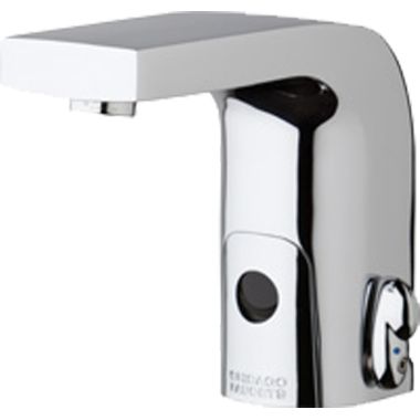 Click here to see Chicago Faucet 116.778.AB.1 Chicago Faucets 116.778.AB.1 HyTronic Edge Lavatory Sink Faucet with Dual Beam Infrared Sensor