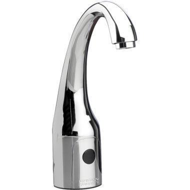 Click here to see Chicago Faucet 116.859.AB.1 Chicago Faucets 116.859.AB.1 HyTronic Curve Sink Faucet with Dual Beam Infrared Sensor