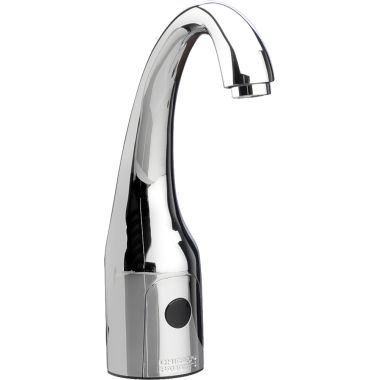 Click here to see Chicago Faucet 116.867.AB.1 Chicago Faucets 116.867.AB.1 HyTronic Curve Sink Faucet with Dual Beam Infrared Sensor
