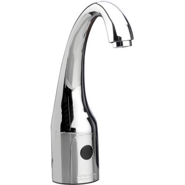 Click here to see Chicago Faucet 116.879.AB.1 Chicago Faucets 116.879.AB.1 HyTronic Curve Sink Faucet with Dual Beam Infrared Sensor