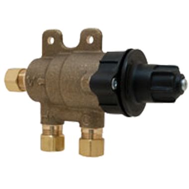 Click here to see Chicago Faucet 131-MPABNF Chicago Faucets 131-MPABNF ECAST Thermostatic Mixing Valve (Master Pack of 6)