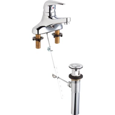 Click here to see Chicago Faucet 1323-ABCP CHICAGO 1323-ABCP PANEL MOUNT VALVE