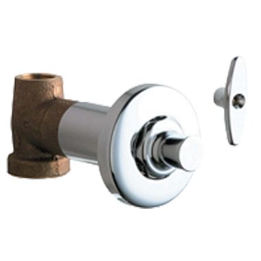 Click here to see Chicago Faucet 1771-CABCP Chicago Faucets 1771-CABCP Concealed Straight Valve with Loose Key