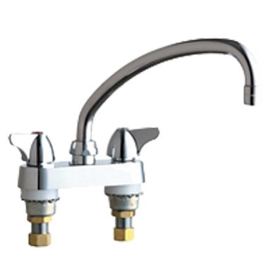 Click here to see Chicago Faucet 1895-L9ABCP Chicago Faucets 1895-L9ABCP Hot and Cold Sink Faucet