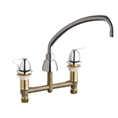 Click here to see Chicago Faucet 201-A1000XKABCP Chicago Faucets 201-A1000XKABCP Concealed Hot and Cold Sink Faucet