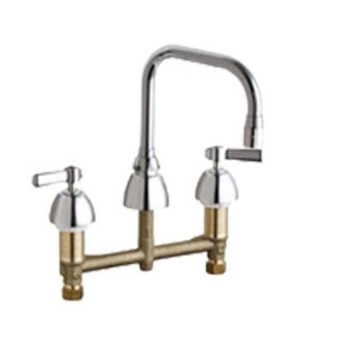 Click here to see Chicago Faucet 201-ADB6AE3ABCP Chicago Faucets 201-ADB6AE3ABCP Concealed Hot and Cold Sink Faucet