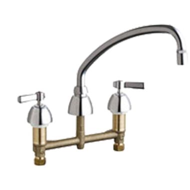 Click here to see Chicago Faucet 201-AE29ABCP Chicago Faucets 201-AE29ABCP Concealed Hot and Cold Sink Faucet