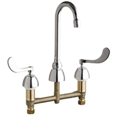 Click here to see Chicago Faucet 201-AGN1AE3-317AB Chicago Faucets 201-AGN1AE3-317AB Concealed Hot and Cold Sink Faucet
