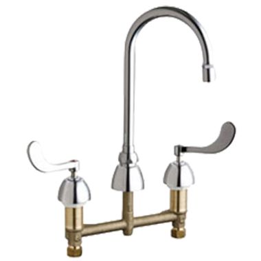 Click here to see Chicago Faucet 201-AGN2AE29-317AB Chicago Faucets 201-AGN2AE29-317AB Concealed Hot and Cold Sink Faucet