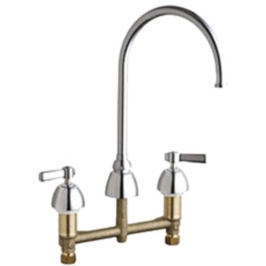 Click here to see Chicago Faucet 201-AGN8FCABCP Chicago Faucets 201-AGN8FCABCP Concealed Hot and Cold Sink Faucet