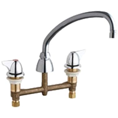 Click here to see Chicago Faucet 201-AVPC1000ABCP Chicago Faucets 201-AVPC1000ABCP Concealed Hot and Cold Sink Faucet