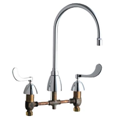 Click here to see Chicago Faucet 201-G8AE29-317XKAB Chicago Faucets 201-G8AE29-317XKAB Concealed Hot and Cold Sink Faucet