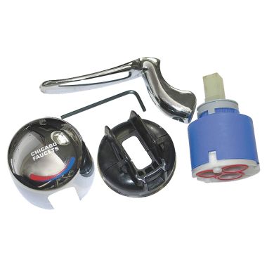 Click here to see Chicago Faucet 2200-200KJKABCP Chicago Faucets 2200-200KJKABCP Replacement Kit for Marathon Faucet Lever Handle (pre-2005)
