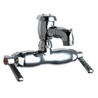 Click here to see Chicago Faucet 305-VBLEA Chicago Faucets 305-VBLEA Hot and Cold Sink Faucet