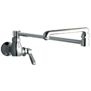 Click here to see Chicago Faucet 332-DJ18E1ABCP Chicago Faucets 332-DJ18E1ABCP Single Supply Sink Faucet