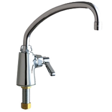 Click here to see Chicago Faucet 349-L9ABCP Chicago Faucets 349-L9ABCP Single Supply Sink Faucet