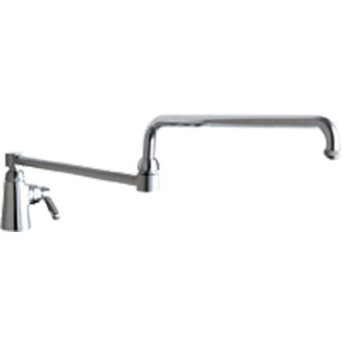Click here to see Chicago Faucet 350-DJ26ABCP Chicago Faucets 350-DJ26ABCP Single Supply Sink Faucet