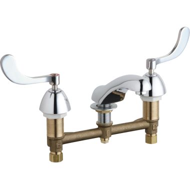 Click here to see Chicago Faucet 404-317XKABCP Chicago Faucets 404-317XKABCP Concealed Hot and Cold Sink Faucet