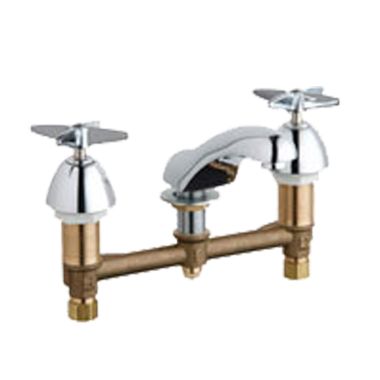 Click here to see Chicago Faucet 404-633XKABCP Chicago Faucets 404-633XKABCP Concealed Hot and Cold Sink Faucet