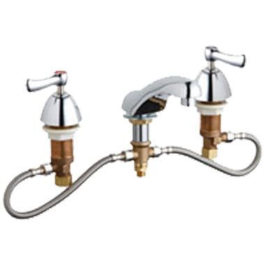 Click here to see Chicago Faucet 404-VHZABCP Chicago Faucets 404-VHZABCP Concealed Hot and Cold Sink Faucet