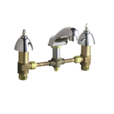 Click here to see Chicago Faucet 404-VLEHAB Chicago Faucets 404-VLEHAB Concealed Hot and Cold Sink Faucet