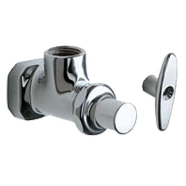 Click here to see Chicago Faucet 441-LKABCP Chicago Faucets 441-LKABCP Angle Stop Fitting with Loose Key