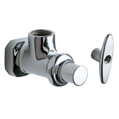 Click here to see Chicago Faucet 442-LKCABCP Chicago Faucets 442-LKCABCP Angle Stop Fitting with Loose Key