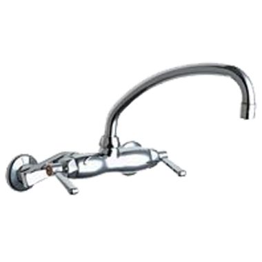 Click here to see Chicago Faucet 445-L9VPCABCP Chicago Faucets 445-L9VPCABCP Hot and Cold Sink Faucet