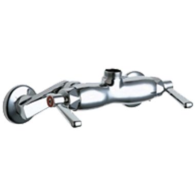 Click here to see Chicago Faucet 445-LESXKAB Chicago Faucets 445-LESXKAB Hot and Cold Sink Faucet