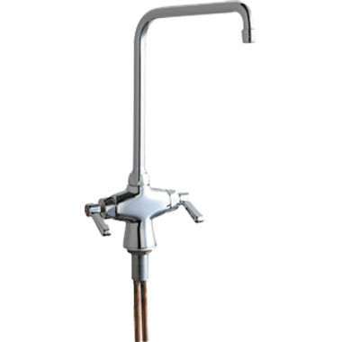 Click here to see Chicago Faucet 50-HA8ABCP Chicago Faucets 50-HA8ABCP Hot and Cold Water Mixing Sink Faucet