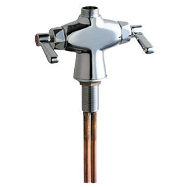 Click here to see Chicago Faucet 50-LESAB Chicago Faucets 50-LESAB Hot and Cold Water Mixing Sink Faucet