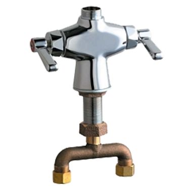 Click here to see Chicago Faucet 50-TLESAB Chicago Faucets 50-TLESAB Hot and Cold Water Mixing Sink Faucet