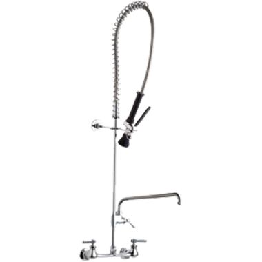 Click here to see Chicago Faucet 510-GC613AL12ABCP Chicago Faucets 510-GC613AL12ABCP Pre-Rinse Fitting with 613-A Adapta-Faucet