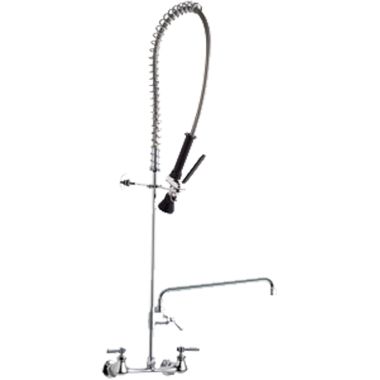 Click here to see Chicago Faucet 510-GC613AL15ABCP Chicago Faucets 510-GC613AL15ABCP Pre-Rinse Fitting with 613-A Adapta-Faucet