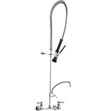 Click here to see Chicago Faucet 510-GC613ALABCP Chicago Faucets 510-GC613ALABCP Pre-Rinse Fitting with 613-A Adapta-Faucet